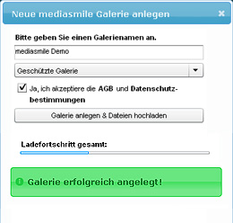 Hochladen